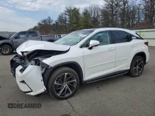 2019 Lexus RX 450h with VIN 2T2BGMCA1KC033769, listed as a Copart auction lot 53275945 with 41,639 mi miles and Salvage title. Bid and sale history available at DreamBid. Image 1.