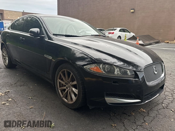 2013 Jaguar XF I4 RWD with VIN SAJWA0ES8DPS97356, listed as a Copart auction lot 74621874 with 123,970 mi miles and Clean Title. Bid and sale history available at carsss.com. Image 1.