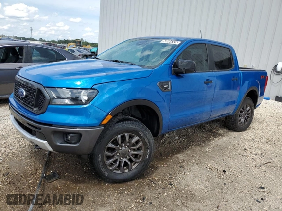 2021 Ford Ranger XL z VIN 1FTER4FHXMLD63703, wystawiony jako Copart lot #58064725 z przebiegiem 45 142 mil mil oraz Czysty tytuł • Clean title. Historia ofert i sprzedaży dostępna na DreamBid. Obrazek 1.