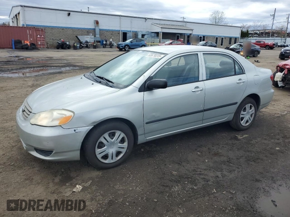 2004 Toyota Corolla CE with VIN 2T1BR32E54C251200, listed as a Copart auction lot 53679315 with 177,378 mi miles and Salvage Title. Bid and sale history available at DreamBid. Image 1.