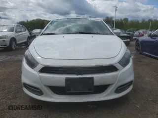 2015 Dodge Dart SXT with VIN 1C3CDFBBXFD380411, listed as a Copart auction lot 54571975 with 186,444 mi miles and Salvage title. Bid and sale history available at DreamBid. Image 5.