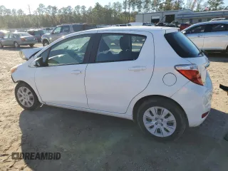 2014 Toyota Yaris L with VIN VNKKTUD32EA008556, listed as a Copart auction lot 80899304 with 0 mi miles and Salvage Title. Bid and sale history available at carsss.com. Image 2.