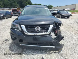 2019 Nissan Pathfinder SV with VIN 5N1DR2MM9KC629317, listed as a Copart auction lot 58920105 with 59,934 mi miles and Salvage title. Bid and sale history available at DreamBid. Image 5.
