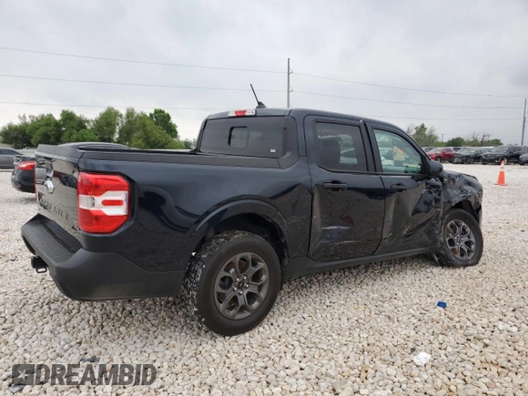 2023 Ford Maverick XL with VIN 3FTTW8E30PRA90063, listed as a Copart auction lot 51502685 with 34,133 mi miles and Salvage Title. Bid and sale history available at DreamBid. Image 3.