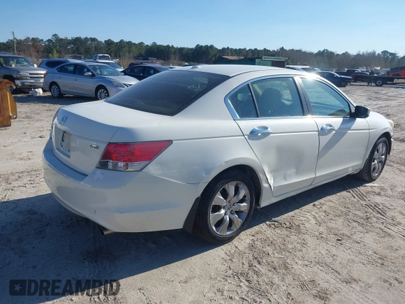 2009 Honda Accord EX-L with VIN 1HGCP36899A047902, listed as a IAAI auction lot 41344736 with 164,454 mi miles and . Bid and sale history available at DreamBid. Image 4.