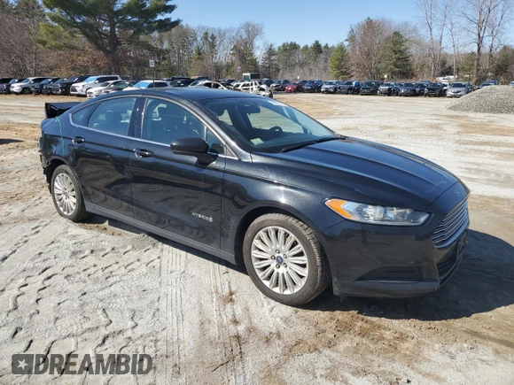 2015 Ford Fusion S Hybrid with VIN 3FA6P0UU1FR199335, listed as a Copart auction lot 49631675 with 158,476 mi miles and Clean Title. Bid and sale history available at carsss.com. Image 4.