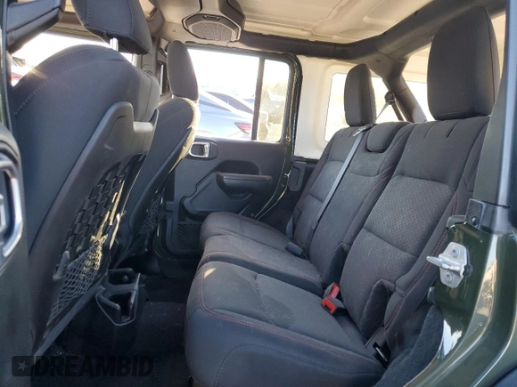 2021 Jeep Wrangler Unlimited Rubicon with VIN 1C4HJXFN9MW584171, listed as a Copart auction lot 78895184 with Not Provided miles and Salvage Title. Bid and sale history available at DreamBid. Image 11.