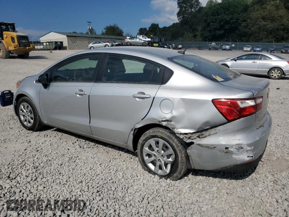 2016 Kia Rio LX with VIN KNADM4A33G6651343, listed as a Copart auction lot 74625764 with 132,401 mi miles and Salvage Title. Bid and sale history available at carsss.com. Image 2.