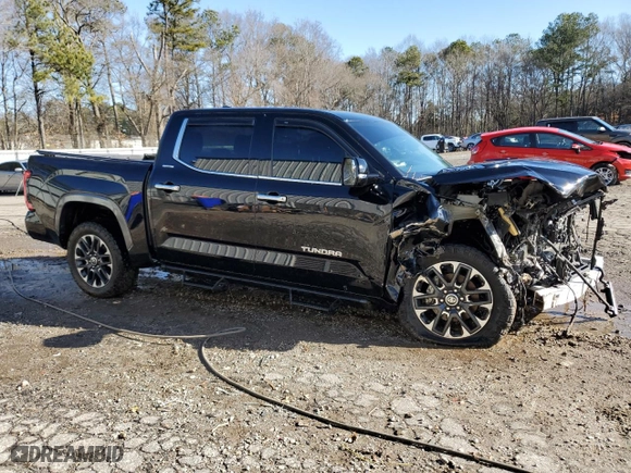 2023 Toyota Tundra 2WD Limited Hybrid with VIN 5TFJC5ABXPX002431, listed as a Copart auction lot 88672565 with 17,633 mi miles and Salvage Title. Bid and sale history available at carsss.com. Image 4.
