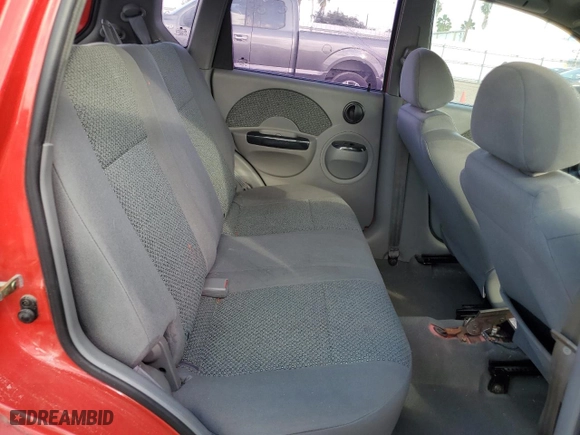 2004 Chevrolet Aveo LS with VIN KL1TJ62654B183492, listed as a Copart auction lot 78705514 with 131,630 mi miles and Clean Title. Bid and sale history available at carsss.com. Image 10.