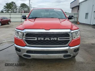 2022 Ram 1500 Big Horn with VIN 1C6SRFFT5NN187823, listed as a Copart auction lot 46137115 with 79,978 mi miles and Salvage Title. Bid and sale history available at carsss.com. Image 5.