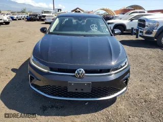2025 Volkswagen Jetta SE with VIN 3VWEX7BU7SM027333, listed as a Copart auction lot 51335595 with 3,501 mi miles and Clean Title. Bid and sale history available at carsss.com. Image 5.