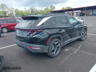 2022 Hyundai Tucson Hybrid SEL Convenience with VIN KM8JFCA17NU051776, listed as a IAAI auction lot 42018560 with 81,206 mi miles. Bid and sale history available at carsss.com. Image 4.