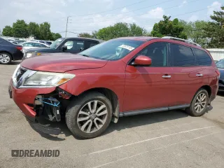 2015 Nissan Pathfinder S с VIN 5N1AR2MN4FC672805, выставлен на аукционе Copart как лот 59528185 с пробегом 109 905 миль миль и Чистый • Clean title. История ставок и продаж доступна на DreamBid. Изображение 1.