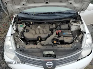 2007 Nissan Versa 1.8 SL with VIN 3N1BC11E67L402475, listed as a Copart auction lot 84464734 with 62,399 mi miles and Salvage Title. Bid and sale history available at carsss.com. Image 11.