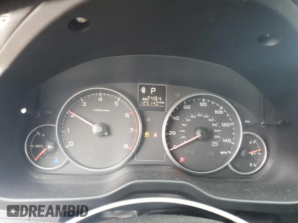 2014 Subaru Outback 2.5i with VIN 4S4BRBAC1E3208876, listed as a Copart auction lot 58860945 with 125,140 mi miles and Salvage title. Bid and sale history available at DreamBid. Image 9.