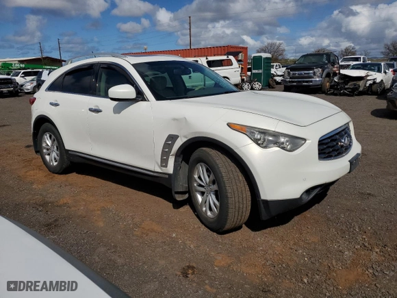 2010 Infiniti FX35 with VIN JN8AS1MW3AM856815, listed as a Copart auction lot 88151065 with 173,803 mi miles and Salvage Title. Bid and sale history available at carsss.com. Image 4.