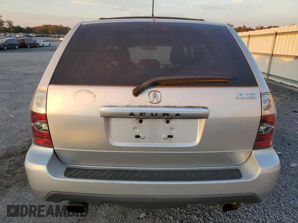 2004 Acura MDX Touring Pkg with VIN 2HNYD18664H550109, listed as a Copart auction lot 78240704 with 182,621 mi miles and Clean Title. Bid and sale history available at carsss.com. Image 6.