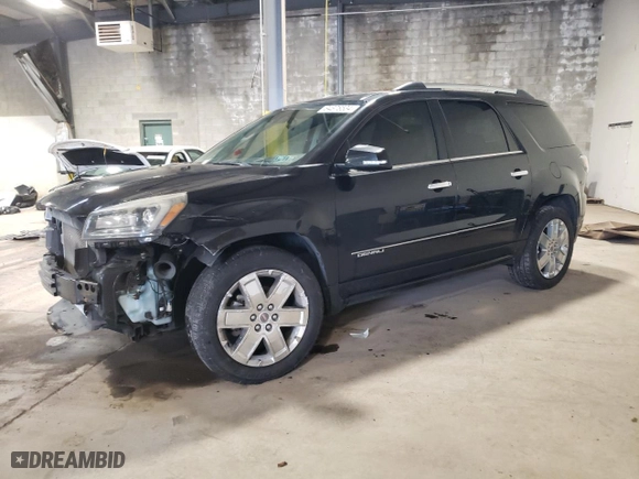 2015 GMC Acadia Denali with VIN 1GKKVTKDXFJ160924, listed as a Copart auction lot 84876534 with NaN miles and Salvage Title. Bid and sale history available at carsss.com. Image 1.
