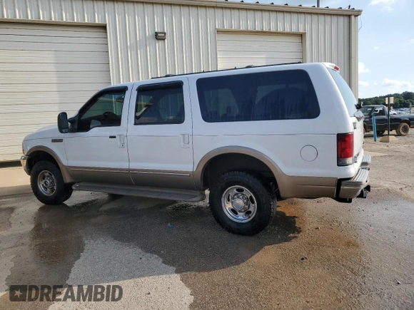 2002 Ford Excursion Limited with VIN 1FMNU43S02EA53250, listed as a Copart auction lot 64440355 with 229,939 mi miles and Clean title. Bid and sale history available at DreamBid. Image 2.