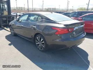 2016 Nissan Maxima 3.5 Platinum with VIN 1N4AA6AP3GC383673, listed as a IAAI auction lot 40278356 with 116,458 mi miles. Bid and sale history available at carsss.com. Image 3.