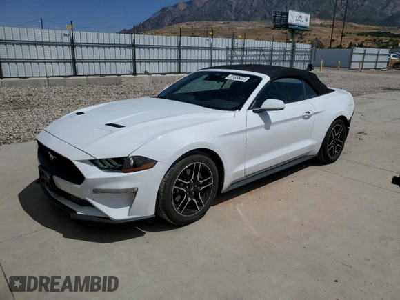 2023 Ford Mustang EcoBoost with VIN 1FATP8UH8P5110336, listed as a Copart auction lot 66052205 with 40,544 mi miles and Clean title. Bid and sale history available at DreamBid. Image 1.