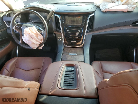 2019 Cadillac Escalade Premium Luxury with VIN 1GYS4CKJ8KR190191, listed as a Copart auction lot 84697364 with 22,182 mi miles and Salvage Title. Bid and sale history available at carsss.com. Image 8.