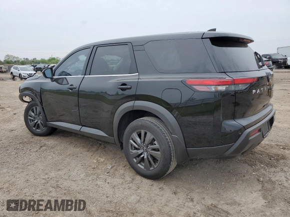 2023 Nissan Pathfinder S with VIN 5N1DR3AA0PC241027, listed as a Copart auction lot 50705045 with 44,829 mi miles and Salvage title. Bid and sale history available at DreamBid. Image 2.
