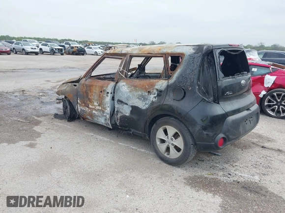 2016 Kia Soul with VIN KNDJN2A23G7394435, listed as a IAAI auction lot 40552479 with 1 mi miles. Bid and sale history available at carsss.com. Image 3.
