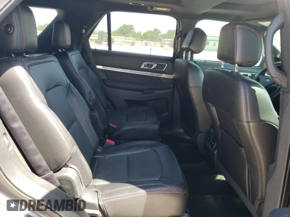 2017 Ford Explorer Sport with VIN 1FM5K8GT5HGE28563, listed as a Copart auction lot 52978425 with 67,200 mi miles and Salvage Title. Bid and sale history available at carsss.com. Image 11.