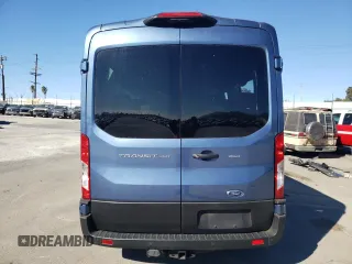 2023 Ford Transit Passenger XL with VIN 1FBAX2C89PKB28625, listed as a Copart auction lot 79552174 with 6,212 mi miles and Salvage Title. Bid and sale history available at DreamBid. Image 6.