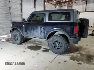 2022 Ford Bronco with VIN 1FMDE5AH7NLB79711, listed as a Copart auction lot 88099785 with 28,044 mi miles and Salvage title. Bid and sale history available at DreamBid. Image 2.