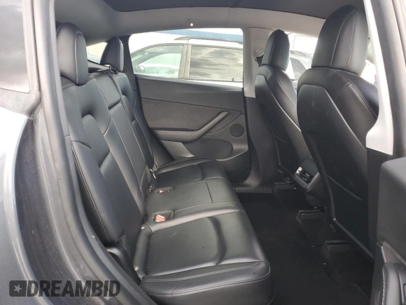 2021 Tesla Model Y Long Range with VIN 5YJYGDEE6MF200883, listed as a Copart auction lot 51707405 with 59,820 mi miles and Salvage Title. Bid and sale history available at DreamBid. Image 10.