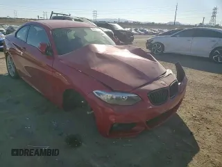 2017 BMW 2 Series 230i with VIN WBA2F9C31HV635922, listed as a Copart auction lot 46371695 with 45,947 mi miles and Salvage title. Bid and sale history available at DreamBid. Image 10.