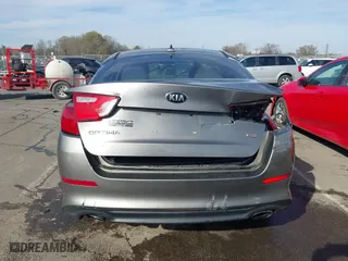 2015 Kia Optima LX with VIN 5XXGM4A78FG503983, listed as a IAAI auction lot 41843823 with 150,222 mi miles. Bid and sale history available at carsss.com. Image 16.
