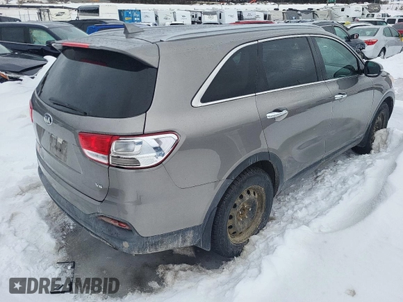 2018 Kia Sorento LX V6 with VIN 5XYPGDA55JG382534, listed as a Copart auction lot 43985425 with 0 mi miles and Salvage Title. Bid and sale history available at carsss.com. Image 3.
