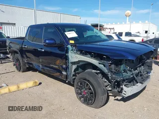 2024 Toyota Tundra Limited with VIN 5TFJA5DB4RX159604, listed as a IAAI auction lot 41802763 with 33,194 mi miles and . Bid and sale history available at DreamBid. Image 1.