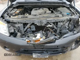 2014 Nissan Armada Platinum z VIN 5N1BA0NF5EN601168, wystawiony jako Copart lot #44590395 z przebiegiem Nie podano mil oraz Szkoda całkowita • Salvage title. Historia ofert i sprzedaży dostępna na DreamBid. Obrazek 12.