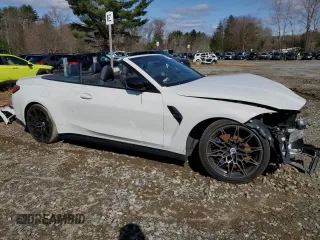 2023 BMW M4 Competition xDrive with VIN WBS33BA0XPCL65057, listed as a Copart auction lot 51454965 with 0 mi miles and Clean Title. Bid and sale history available at carsss.com. Image 4.