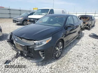 2016 Kia Optima SXL Turbo with VIN 5XXGV4L20GG015059, listed as a Copart auction lot 51288985 with 115,945 mi miles and Salvage Title. Bid and sale history available at carsss.com. Image 1.