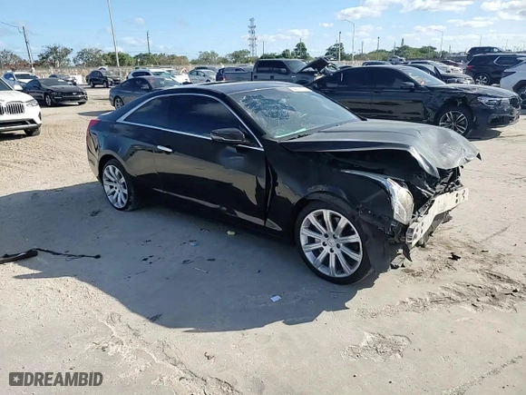 2015 Cadillac ATS Coupe Standard RWD with VIN 1G6AA1RX2F0134916, listed as a Copart auction lot 84001374 with 157,683 mi miles and Salvage Title. Bid and sale history available at carsss.com. Image 10.