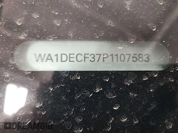 2023 Audi Q3 S line Premium z VIN WA1DECF37P1107583, wystawiony jako IAAI lot #42774151 z przebiegiem 51 891 mil mil oraz . Historia ofert i sprzedaży dostępna na DreamBid. Obrazek 22.