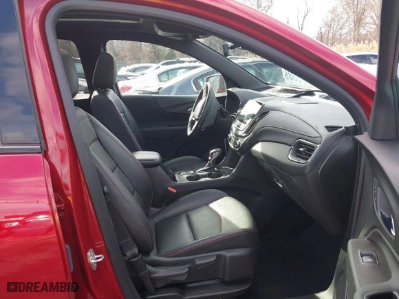 2022 Chevrolet Equinox RS with VIN 2GNAXWEV4N6106528, listed as a IAAI auction lot 41247140 with 45,216 mi miles. Bid and sale history available at carsss.com. Image 5.