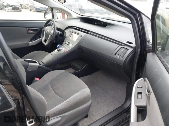 2012 Toyota Prius One with VIN JTDKN3DU9C5529639, listed as a IAAI auction lot 42075085 with 177,911 mi miles and . Bid and sale history available at carsss.com. Image 5.