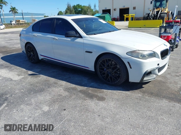 2012 BMW 5 Series 550i with VIN WBAFR9C51CDV58753, listed as a IAAI auction lot 41837245 with 123,119 mi miles and . Bid and sale history available at DreamBid. Image 1.