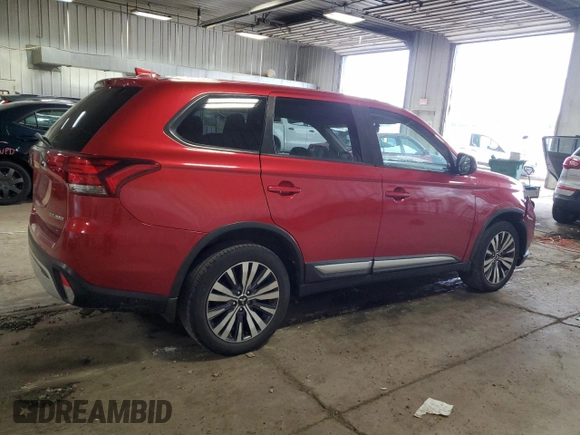 2019 Mitsubishi Outlander ES with VIN JA4AD2A30KZ012753, listed as a Copart auction lot 61459495 with 81,447 mi miles and Salvage title. Bid and sale history available at DreamBid. Image 3.