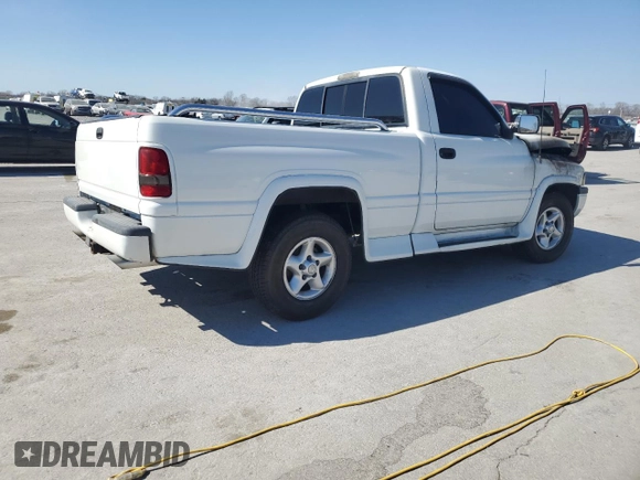 1997 Dodge 1500 z VIN 1B7HC16Z7VS110125, wystawiony jako Copart lot #47473055 z przebiegiem 138 844 mil mil oraz Szkoda całkowita • Salvage title. Historia ofert i sprzedaży dostępna na DreamBid. Obrazek 3.