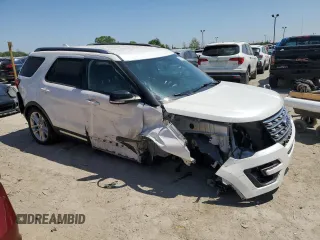 2017 Ford Explorer XLT with VIN 1FM5K7D82HGB87829, listed as a Copart auction lot 56467865 with 133,683 mi miles and Salvage title. Bid and sale history available at DreamBid. Image 4.