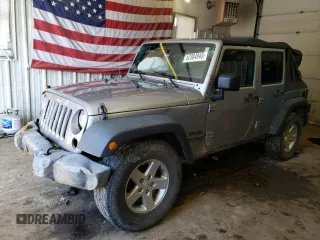 2016 Jeep Wrangler Unlimited Sport z VIN 1C4HJWDG9GL235788, wystawiony jako Copart lot #52304945 z przebiegiem 112 037 mil mil oraz Szkoda całkowita • Salvage title. Historia ofert i sprzedaży dostępna na DreamBid. Obrazek 1.