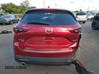 2023 Mazda CX-5 2.5 S with VIN JM3KFBAM4P0225995, listed as a Copart auction lot 88221905 with 16,543 mi miles and Salvage Title. Bid and sale history available at carsss.com. Image 6.